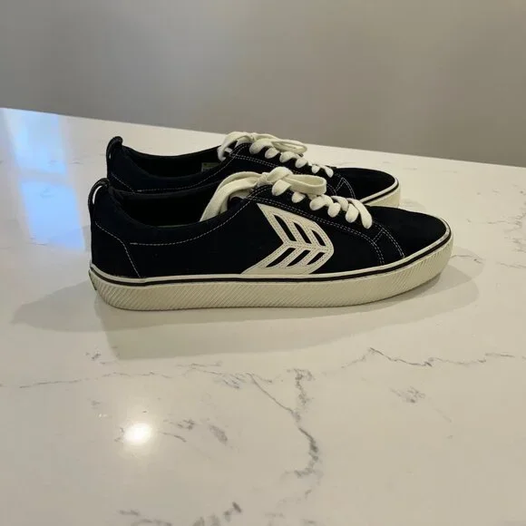 Cariuma  Catiba Men's Pro Skate Shoe Black Canvas and Suede Size  10.5 Low Top - Picture 7 of 10